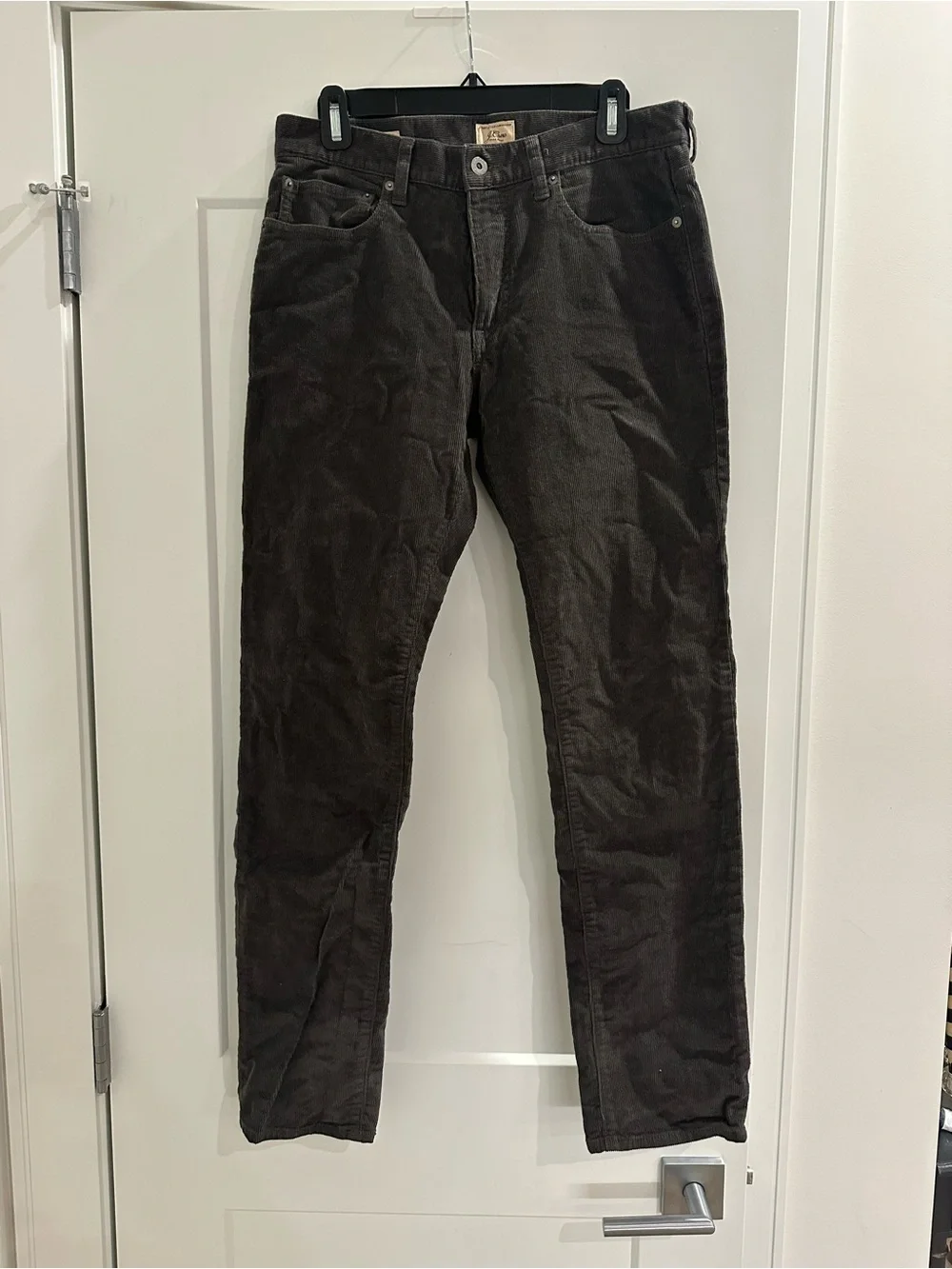 J. Crew Men's Corduroy Pants in Dark Brown size 31 32